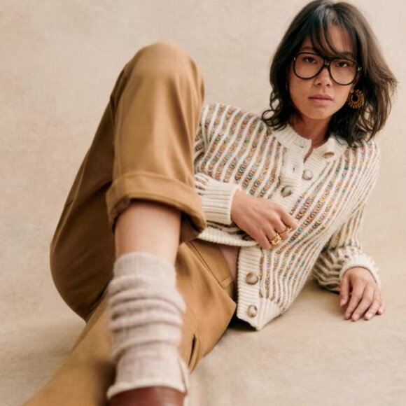 Sezane Sweaters - NWT Sezane Randy Cardigan (Multi) XS